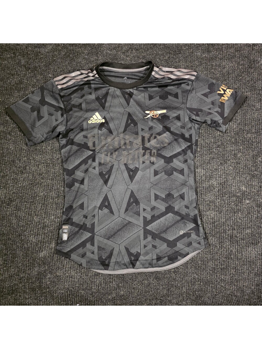 Adidas Arsenal 2022/23 Authentic Licensed Ødegaard Soccer Jersey Size Large - Picture 1 of 4